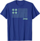 Jeep Modern Flag T-Shirt - T-Shirt | Royal