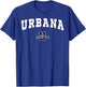 Urbana High School Hawks T-Shirt - T-Shirt | Royal