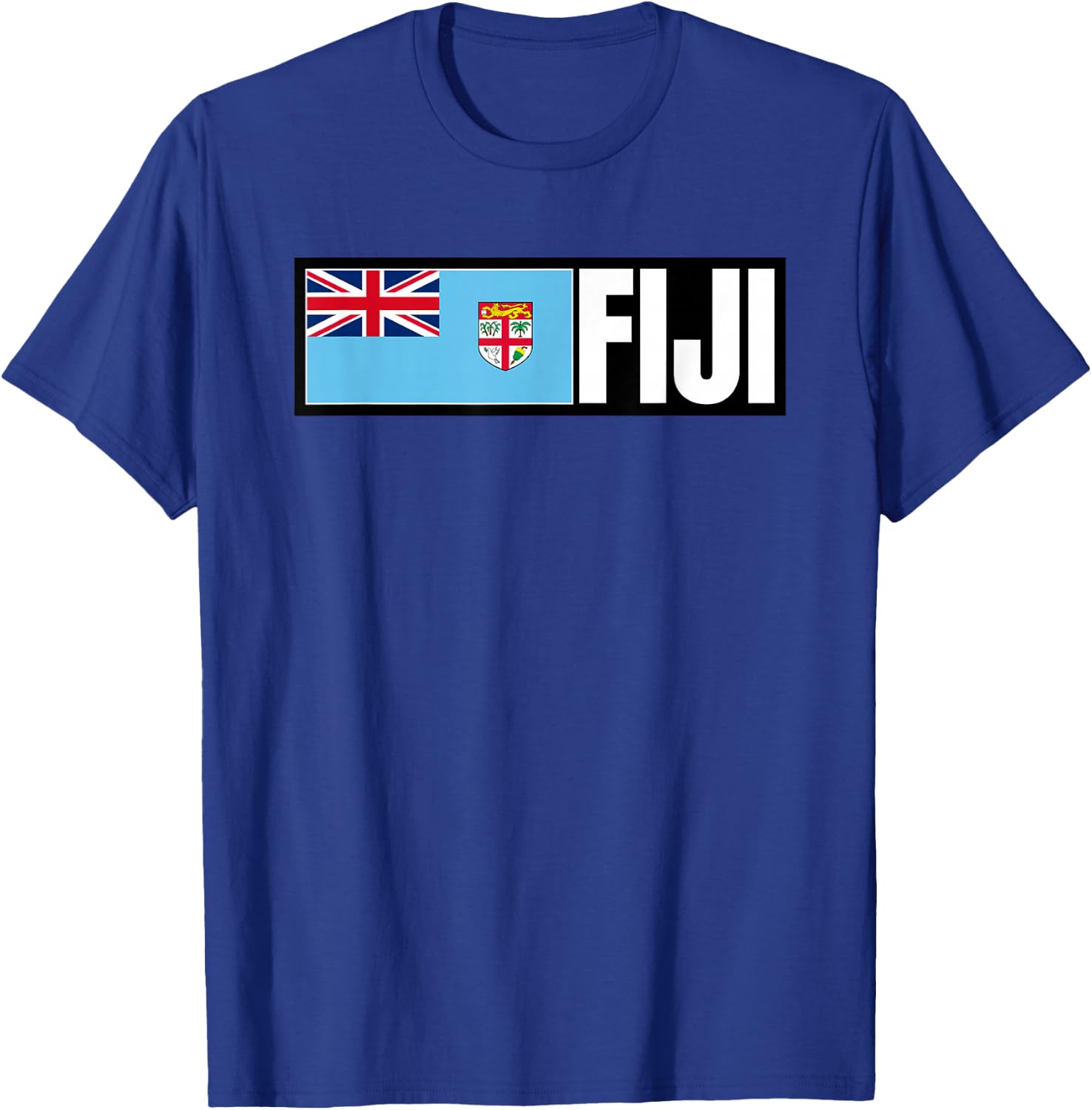 Fiji Flag T-Shirt - T-Shirt | Royal