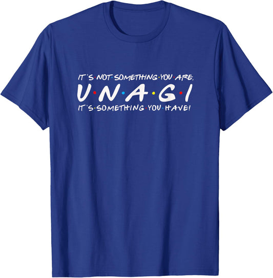 Funny 90s Sayings Nostalgia Apparel Unagi Mindfulness Total Awareness T-Shirt - T-Shirt | Royal