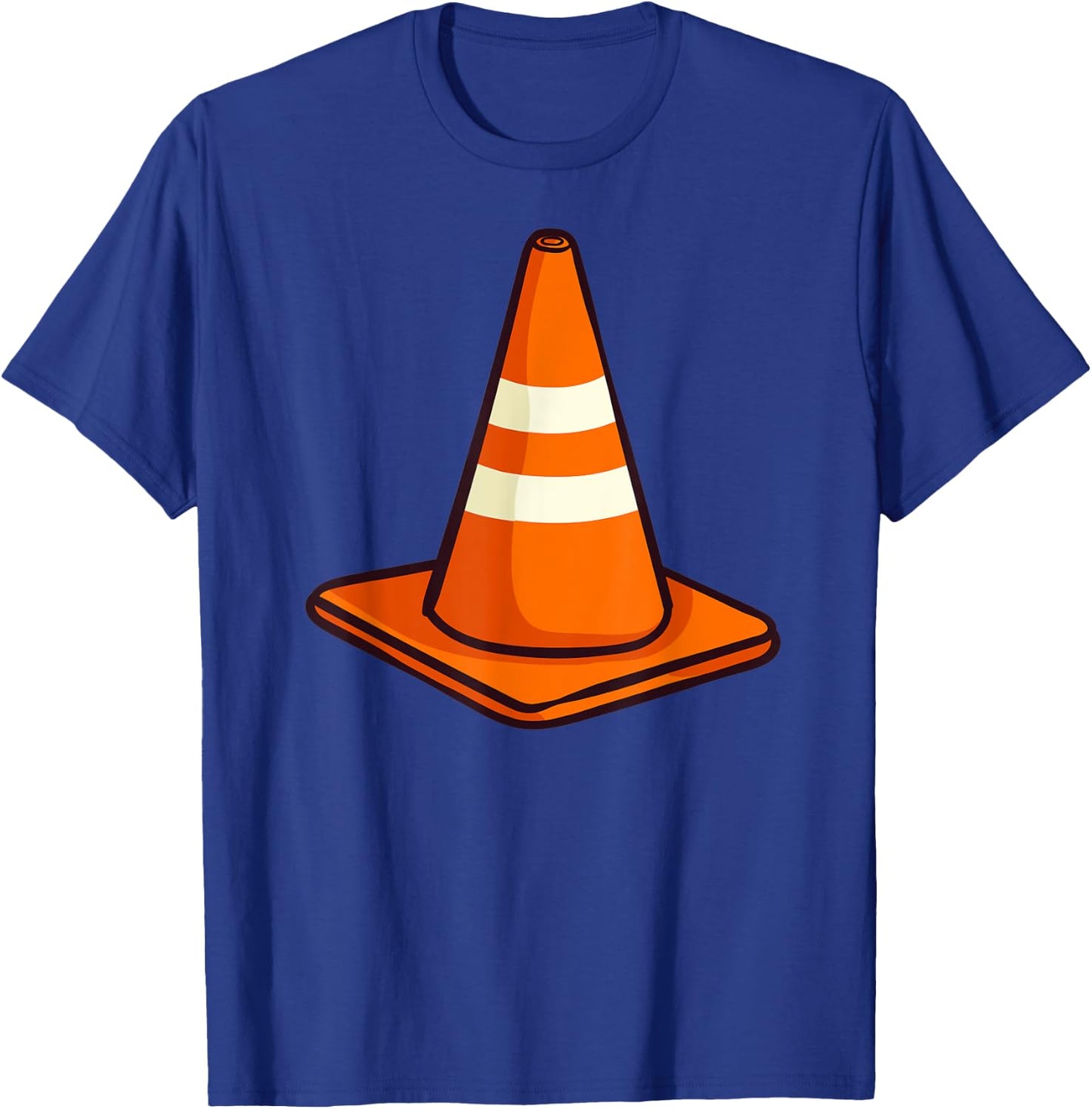 Traffic Cone Halloween Costume T-Shirt - T-Shirt | Royal