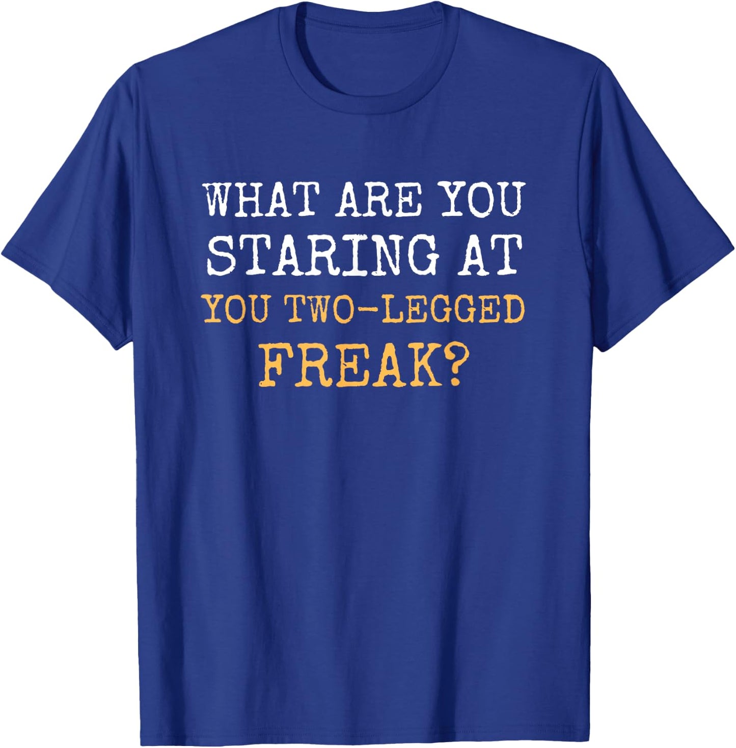 Funny Leg Amputee Gift Humor Prosthetic Leg Amputation Joke T-Shirt - T-Shirt | Royal