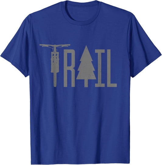 Mountain Bike MTB Downhill Bike Gift Mountain Bikers T-Shirt - T-Shirt | Royal
