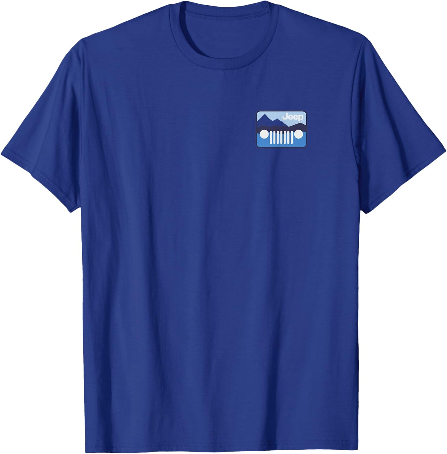 Jeep Grille Badge - Officially Licensed T-Shirt - T-Shirt | Royal