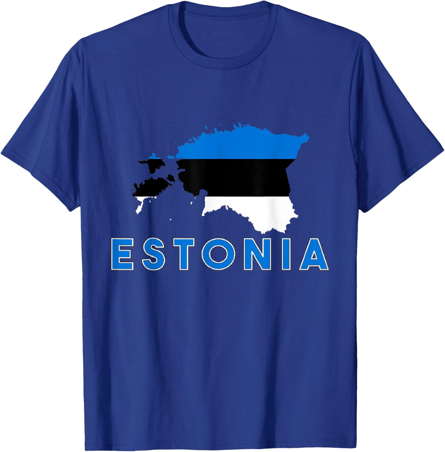 Estonian Flag Of Estonia Men Women Kids T-Shirt - T-Shirt | Royal