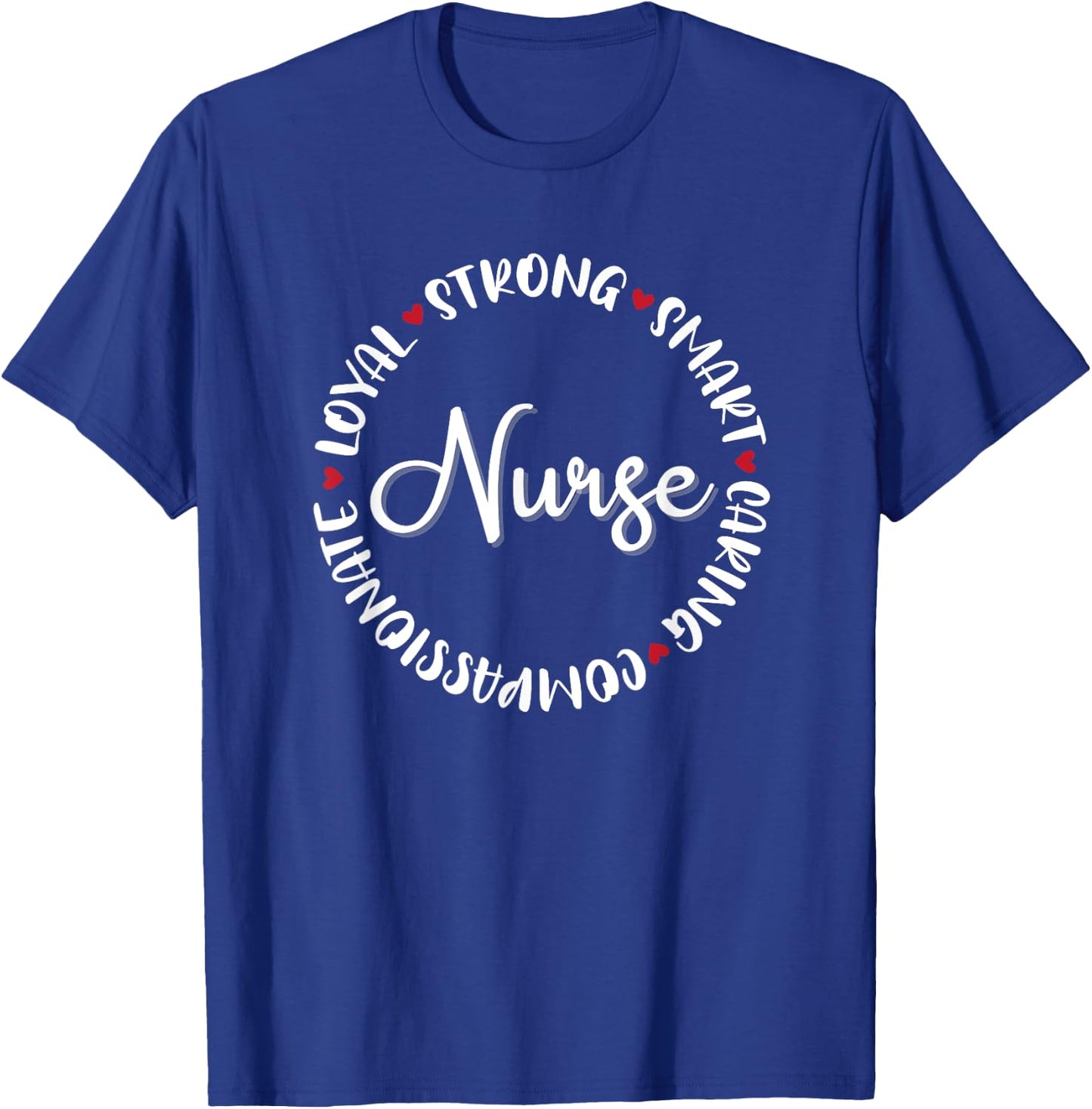 Nurse Gifts Nurses Nursing Graduation Medical Love T-Shirt - T-Shirt | Royal