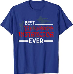 Tae Kwon Do Instructor Gift Korean Taekwondo T-Shirt - T-Shirt | Royal