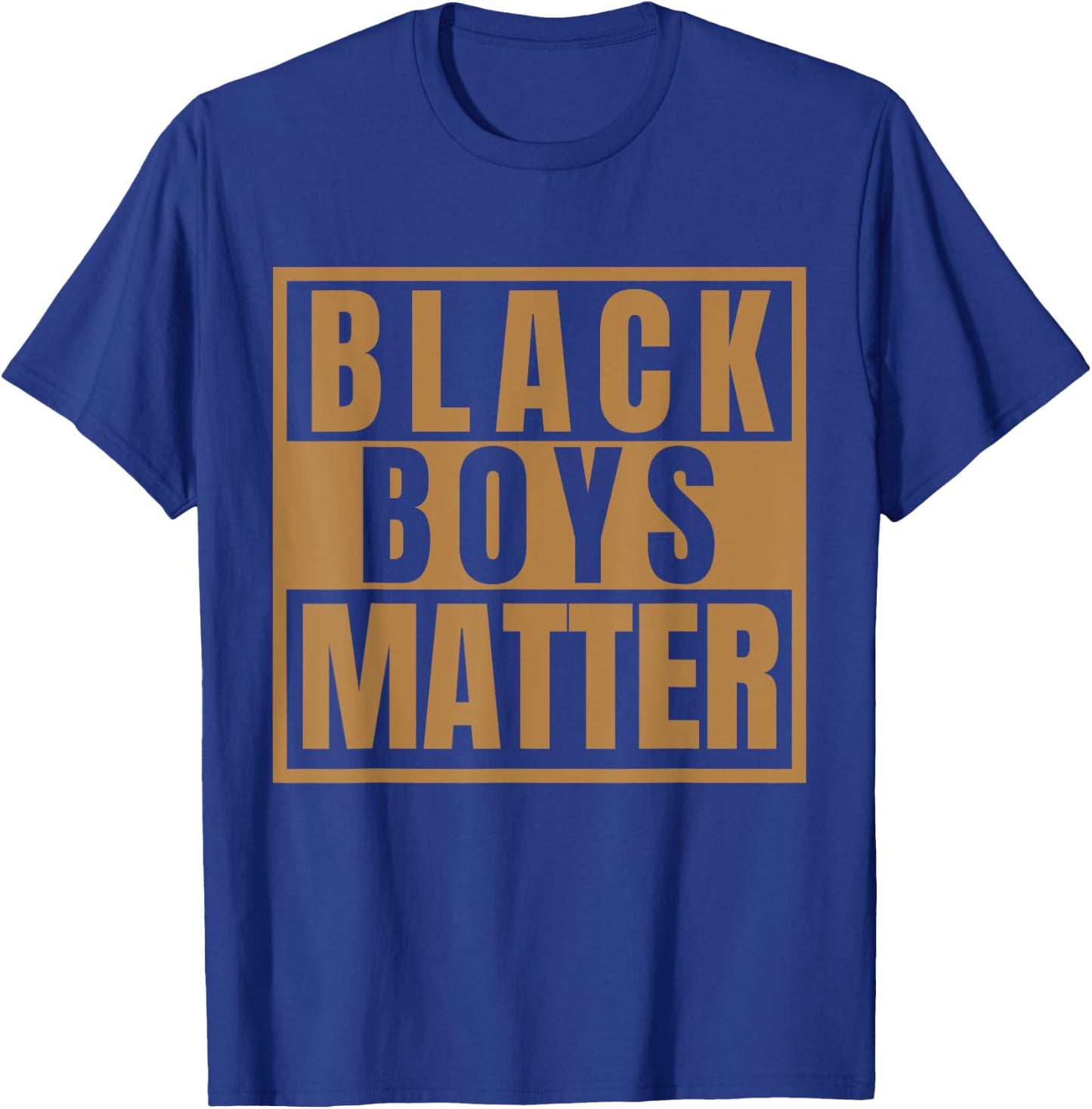 Black Boys Matter I Cant Keep Calm Melanin T-Shirt - T-Shirt | Royal