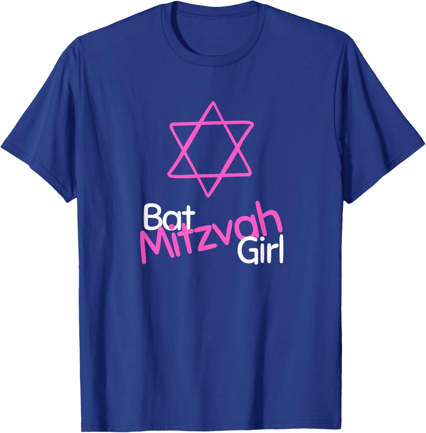 Bat Mitzvah Girl Jewish Girl Bat Mitzvah T-Shirt - T-Shirt | Royal