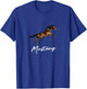 Running Wild Mustang Horse breed Equestrian Lover Shirt T-Shirt - T-Shirt | Royal