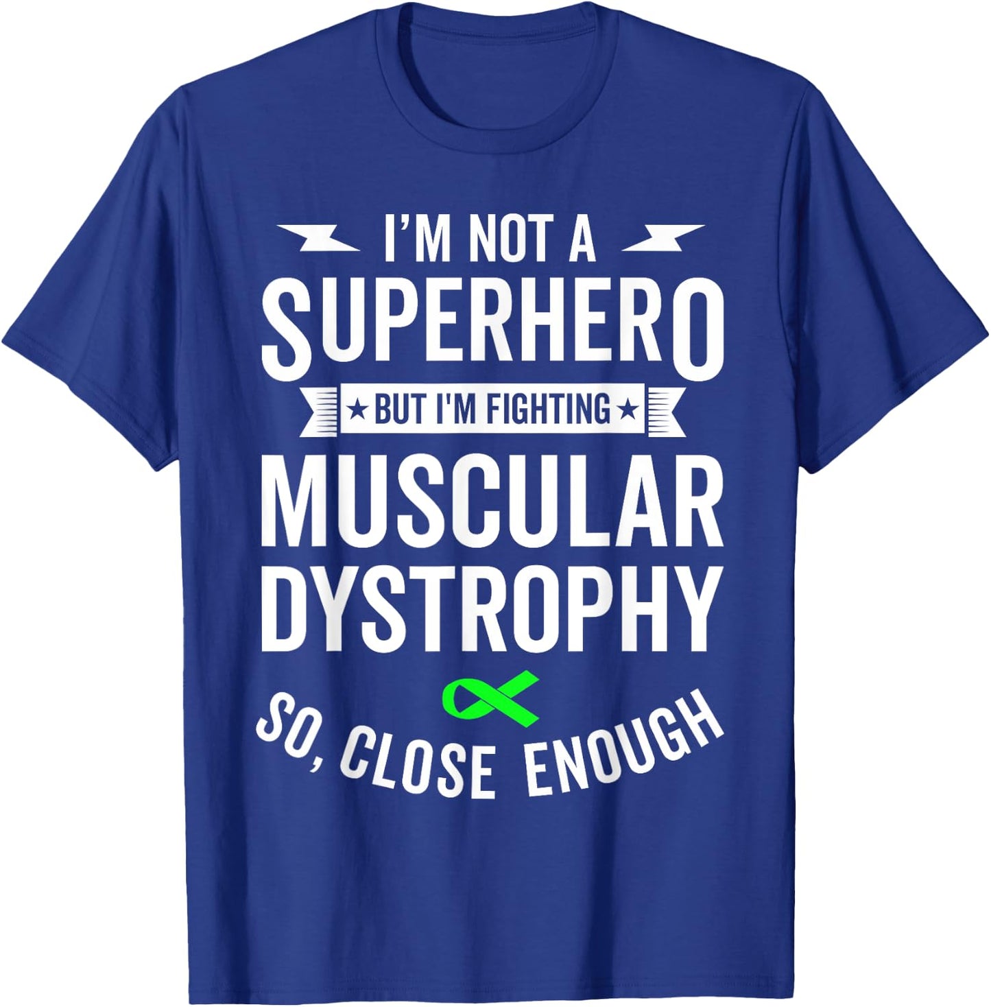 Muscular Dystrophy Warrior Survivor Awareness Support Gift T-Shirt - T-Shirt | Royal