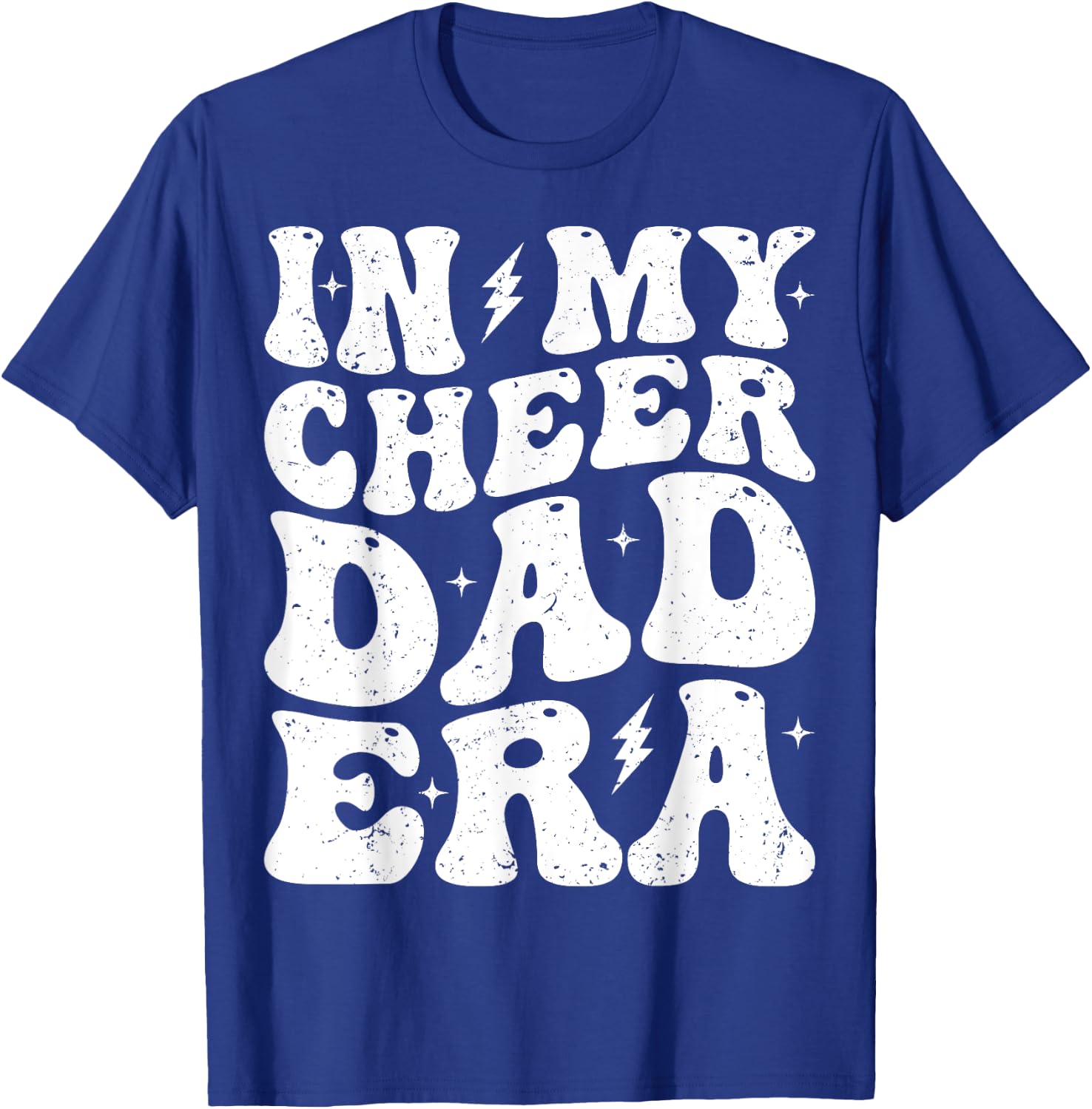 In My Cheer Dad Era Cheerleading Cheerleader Dad T-Shirt - T-Shirt | Royal