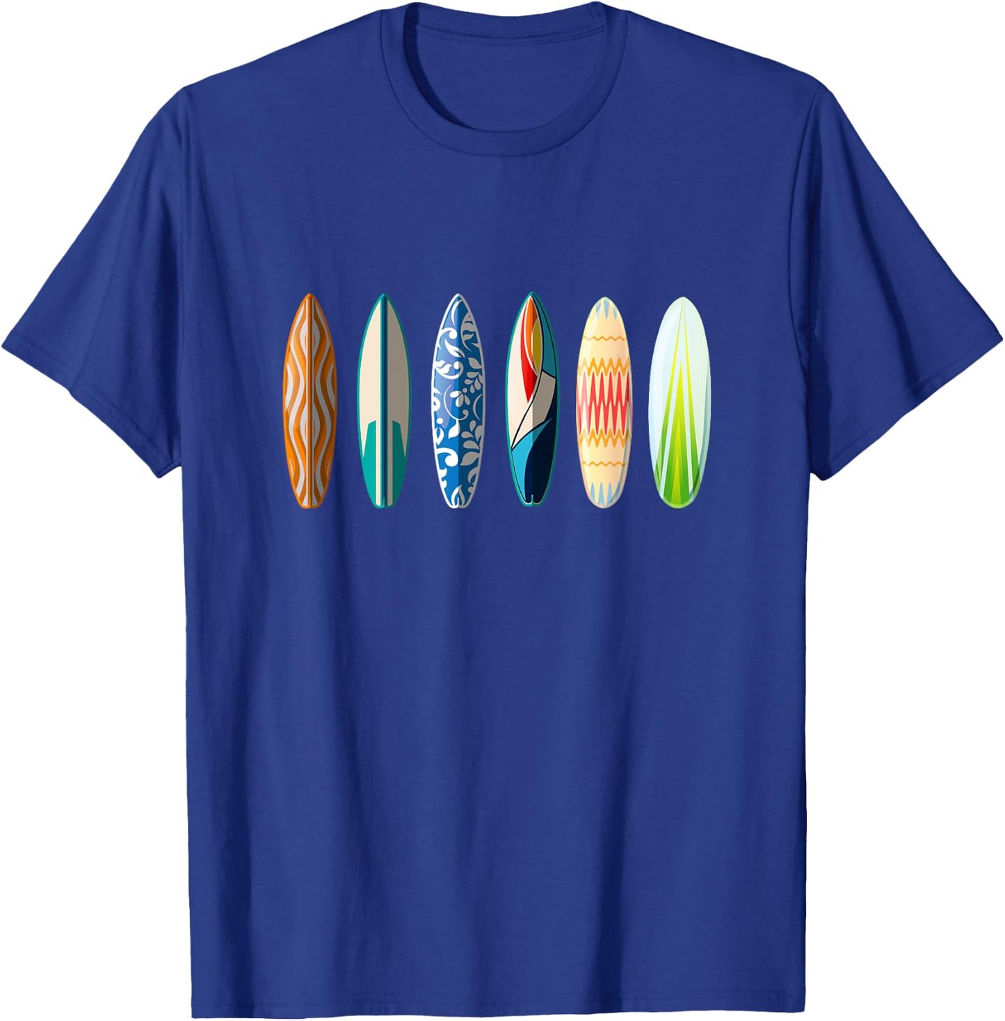 Surfboard Surfing T-Shirt - T-Shirt | Royal