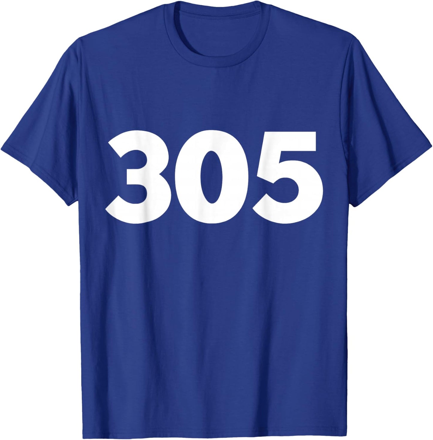 305 , Magic City , Miami 305 T-Shirt - T-Shirt | Royal