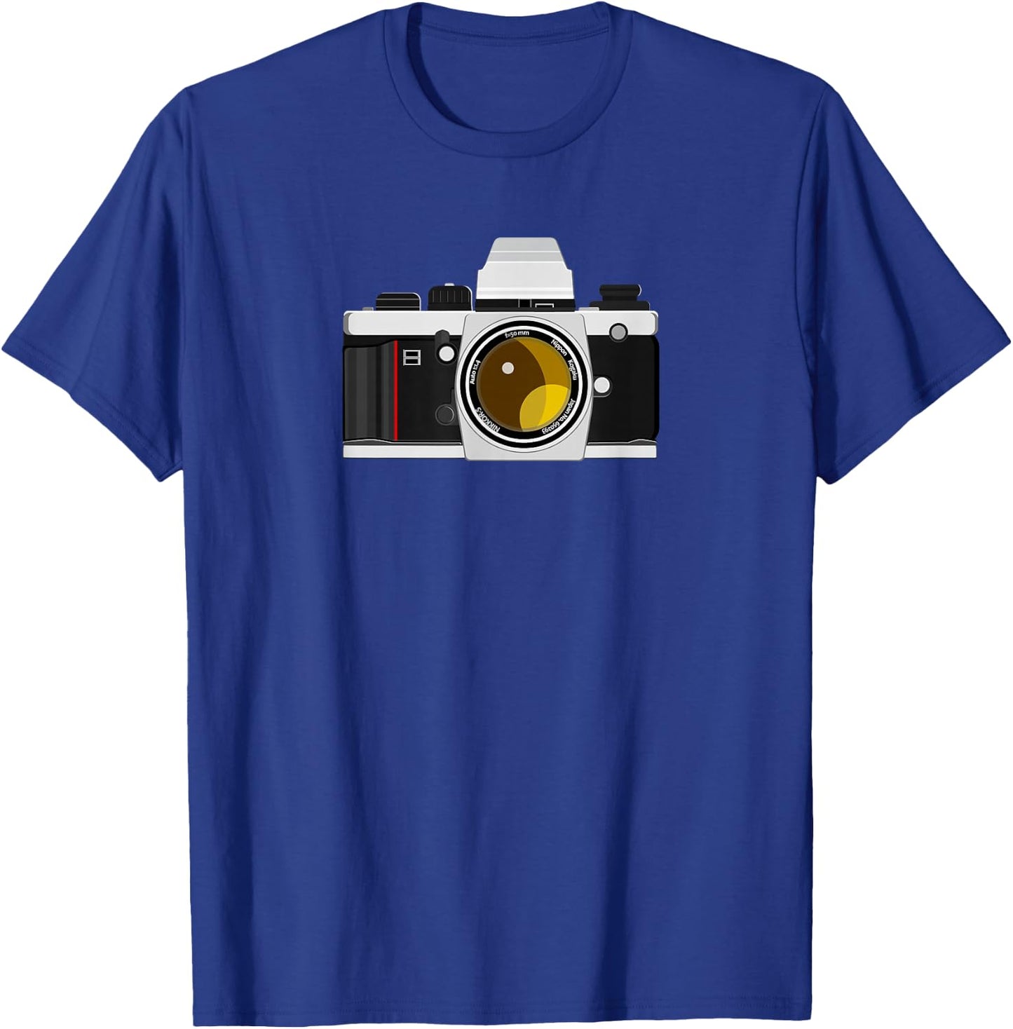 35mm SLR Film Vintage Analog Camera T-Shirt - T-Shirt | Royal