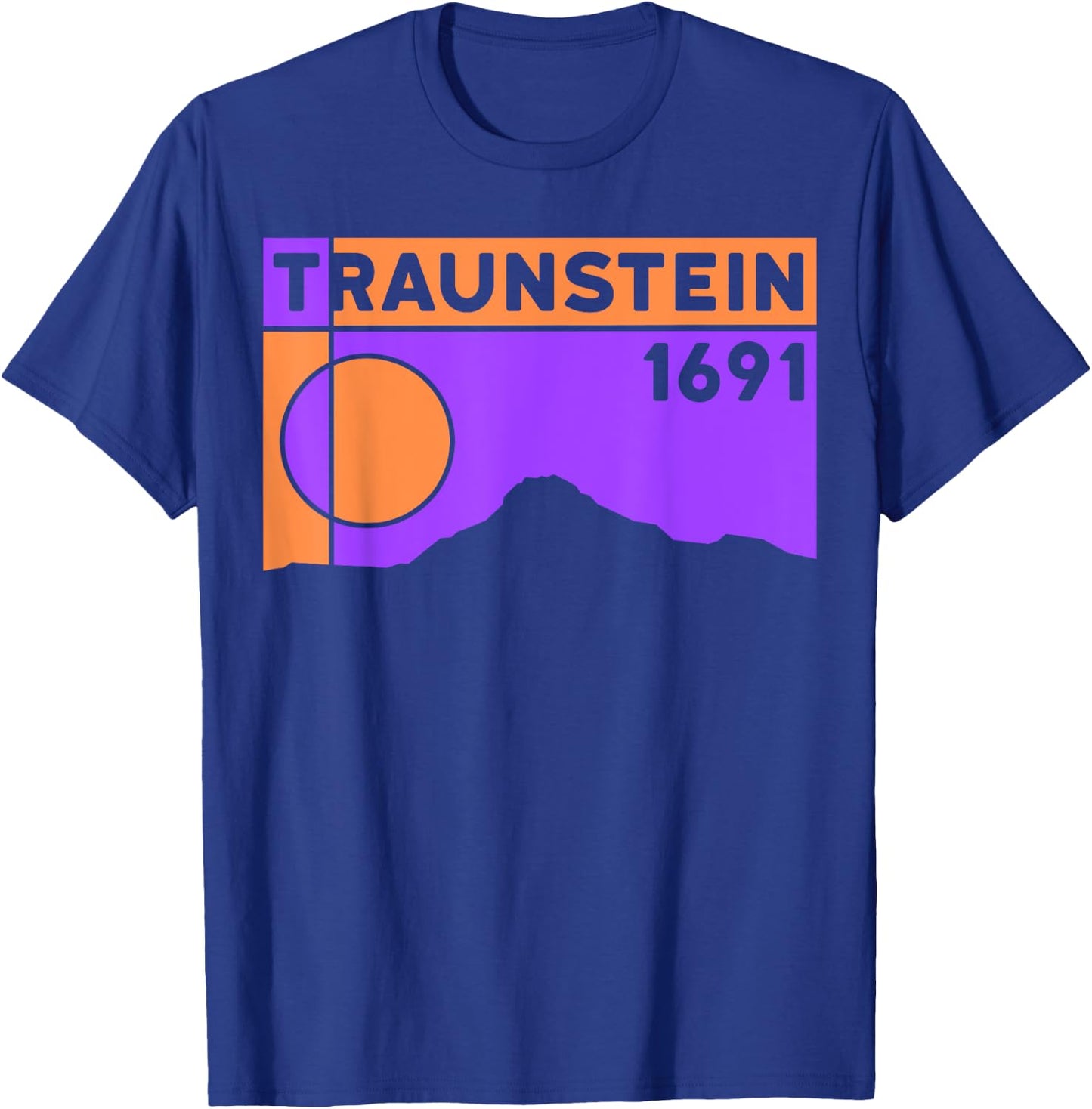 Mount Traunstein Hike Austria Gmunden Austrian Hiking Gifts T-Shirt - T-Shirt | Royal