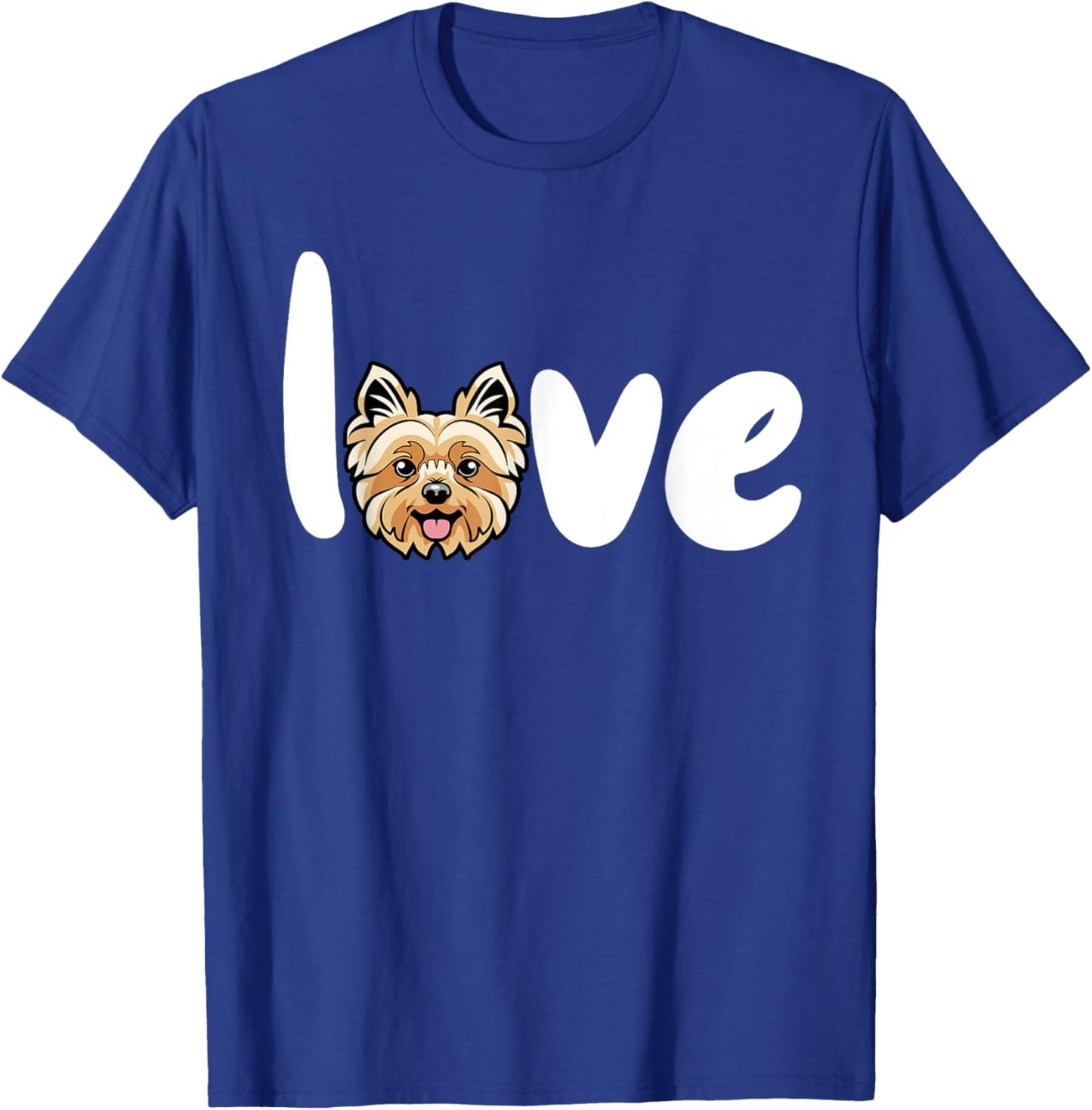 Yorkie Love Dog T-Shirt - T-Shirt | Royal