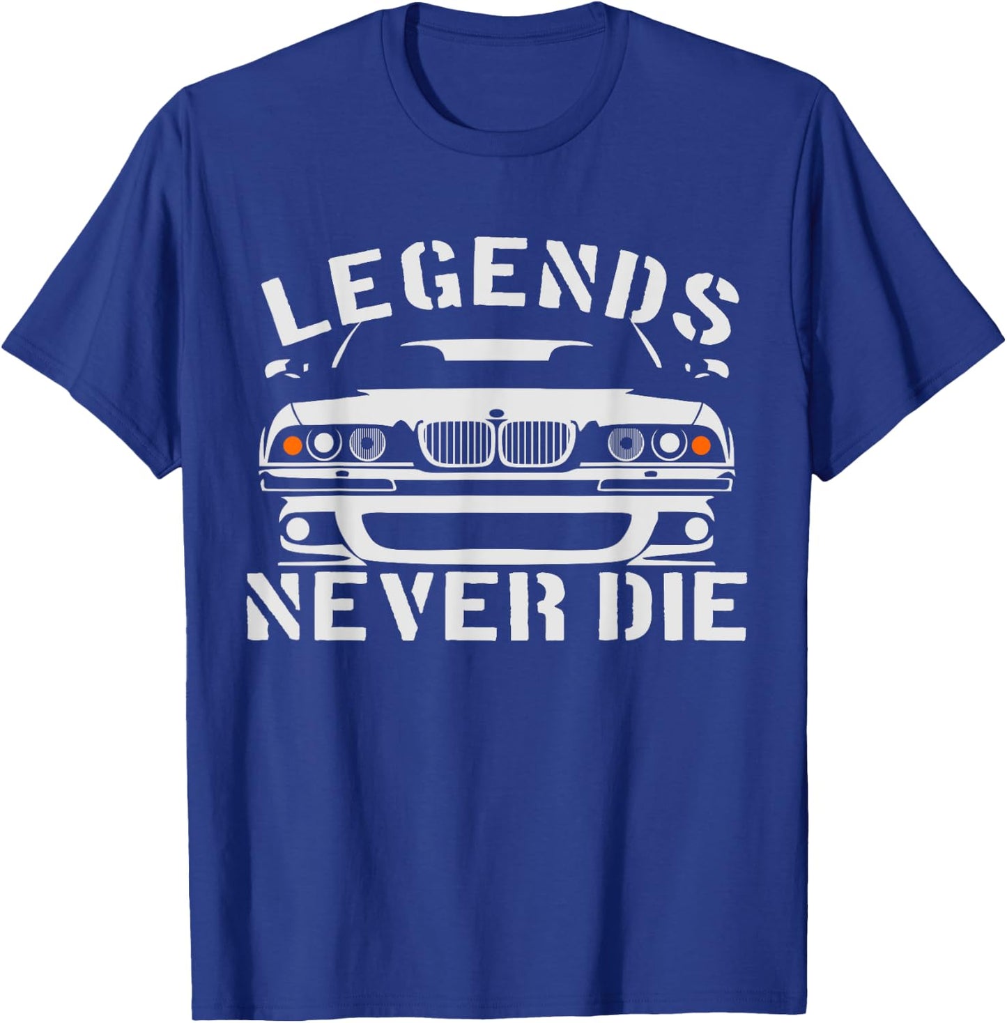 E39 5 Series - Legends Never Die T-Shirt - T-Shirt | Royal