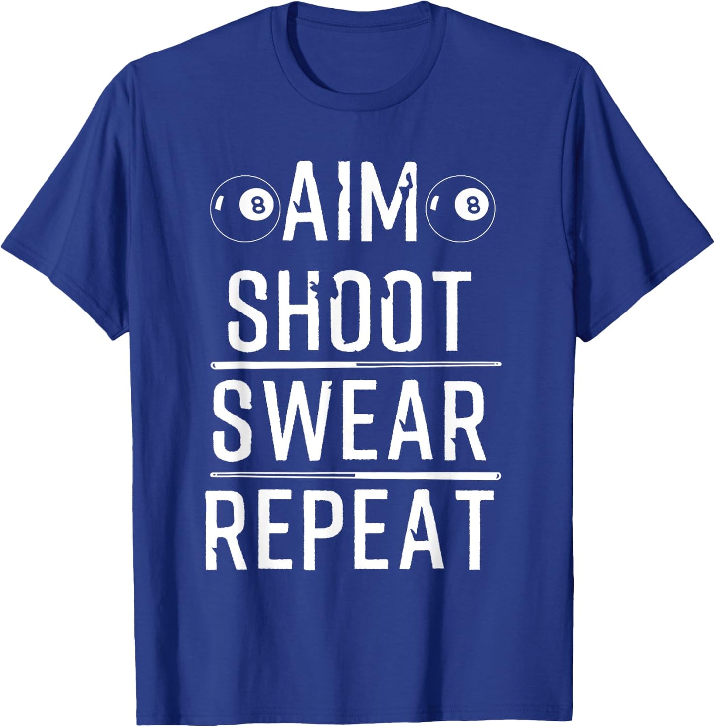 Cool Pool Player Sports Funny Billiard Gift Women T-Shirt - T-Shirt | Royal