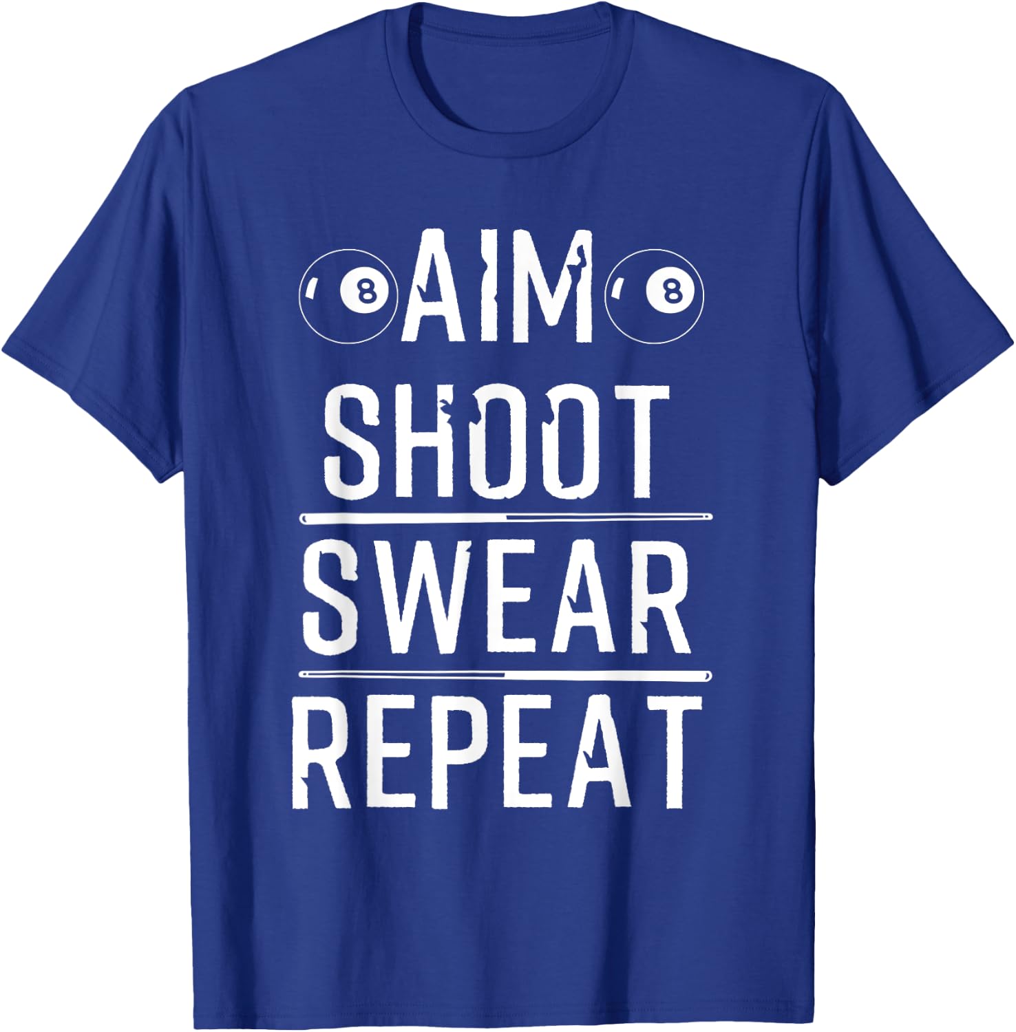 Cool Pool Player Sports Funny Billiard Gift Women T-Shirt - T-Shirt | Royal
