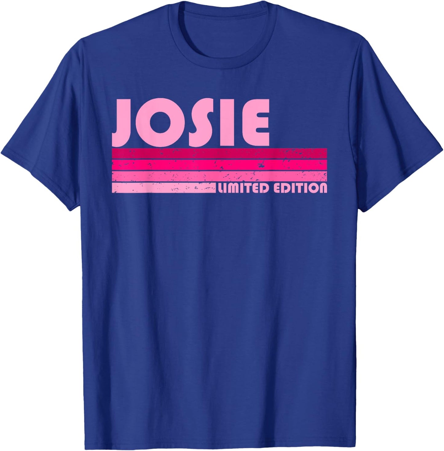 Funny Christmas Women Girl Mother Mom Custom Gifts JOSIE Name Personalized Retro Vintage 80s 90s Birthday T-Shirt - T-Shirt | Royal