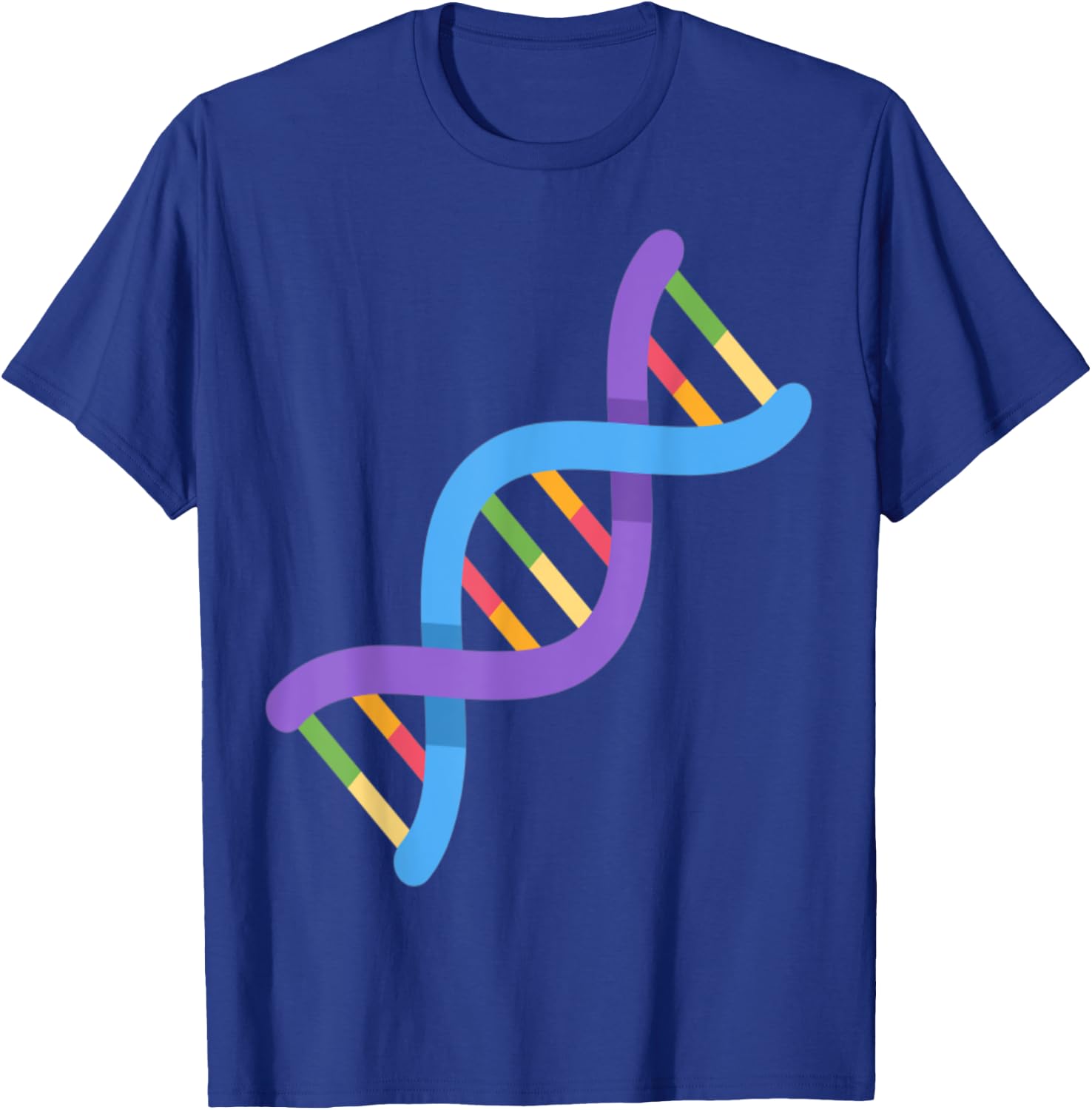 DNA Genomics Gene Sequence Biotech Rules T-Shirt - T-Shirt | Royal