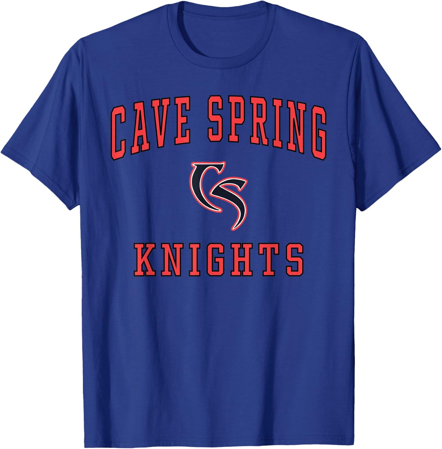 Cave Spring High School Knights T-Shirt - T-Shirt | Royal