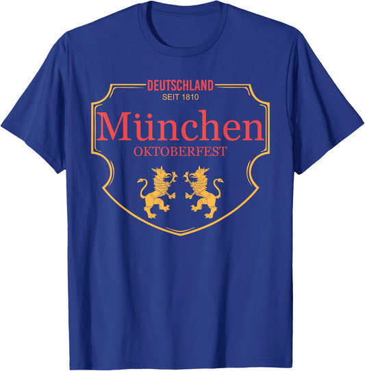 Deutschland Munchen Oktoberfest T-Shirt - T-Shirt | Royal