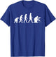 Fotograf Evolution Funny Photography Photo Photographer T-Shirt - T-Shirt | Royal
