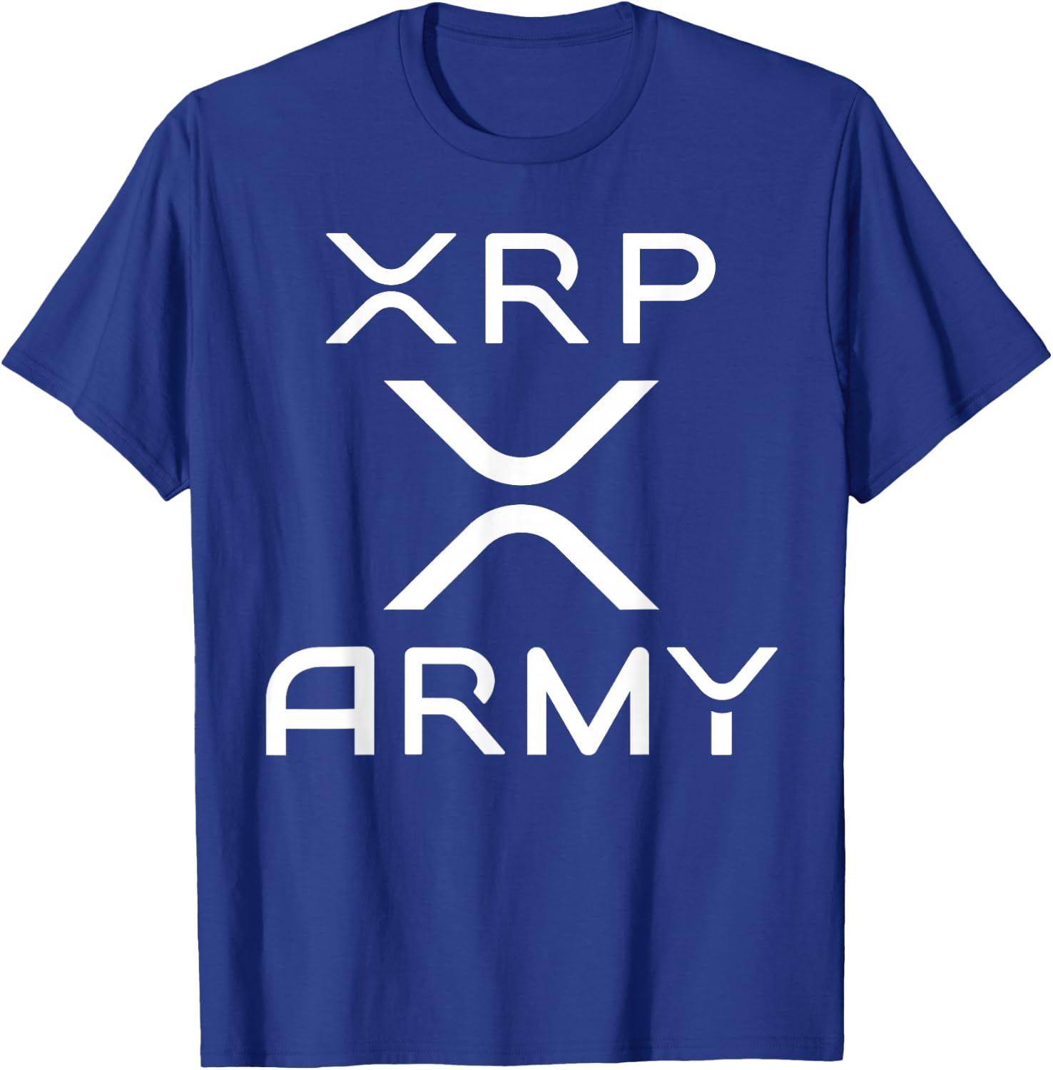Hodl XRP - XRP Cryptocurrency - XRP Army T-Shirt - T-Shirt | Royal