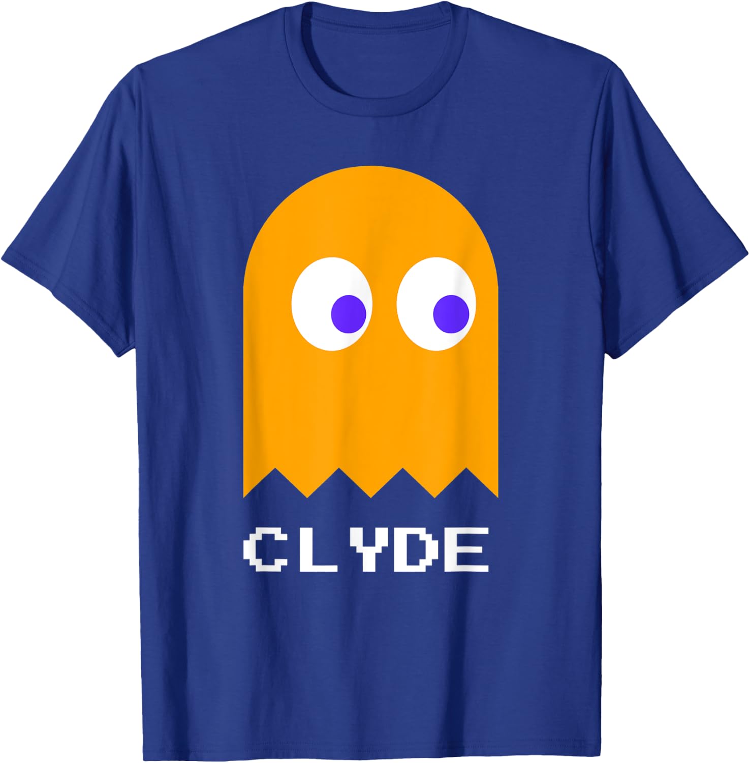 Retro Gamer Nerd CLYDE Halloween Costume T-Shirt - T-Shirt | Royal