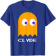Retro Gamer Nerd CLYDE Halloween Costume T-Shirt - T-Shirt | Royal