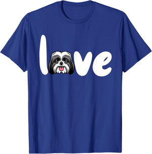 Shih Tzu Love Dog T-Shirt - T-Shirt | Royal