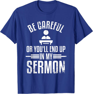Funny Pastor Appreciation Gift Cool Christian Church Men T-Shirt - T-Shirt | Royal