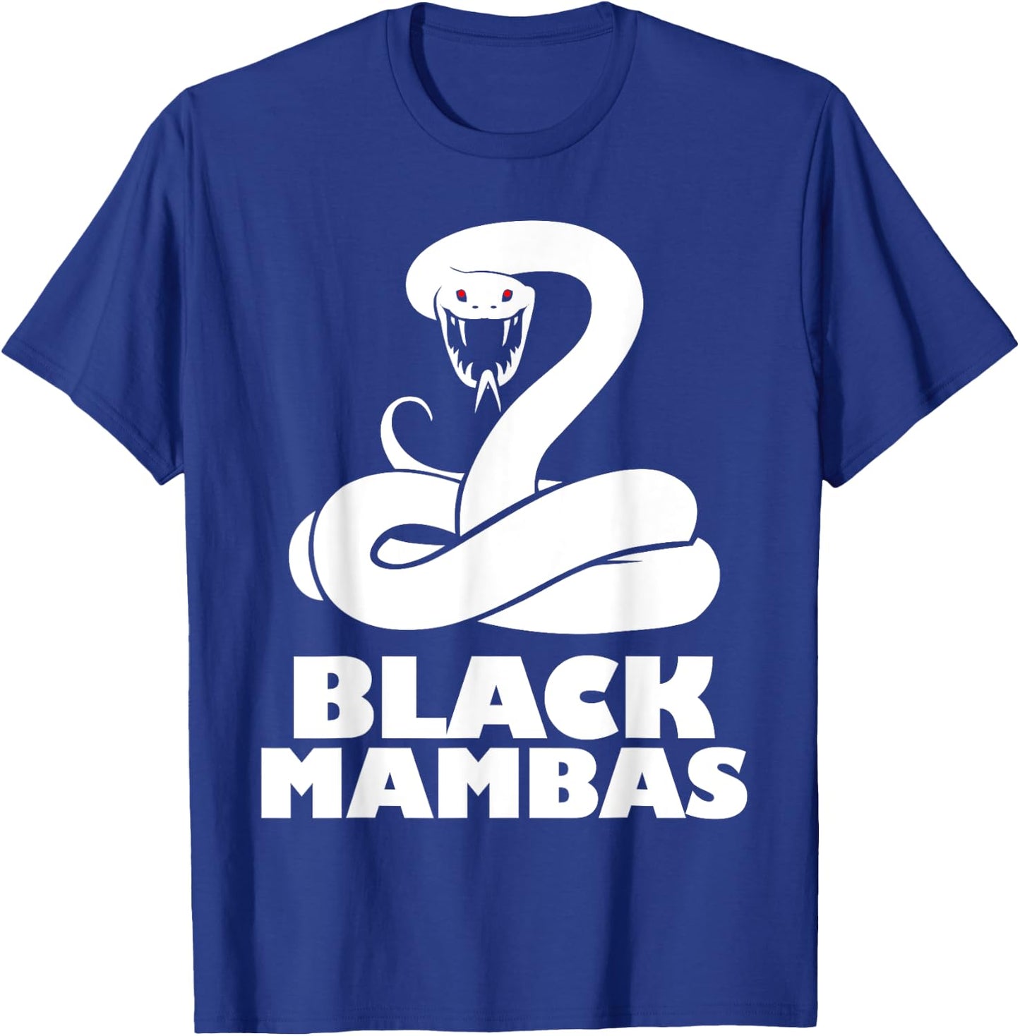 Black Mambas Are My Spirit Animal Scary Snake T-Shirt - T-Shirt | Royal
