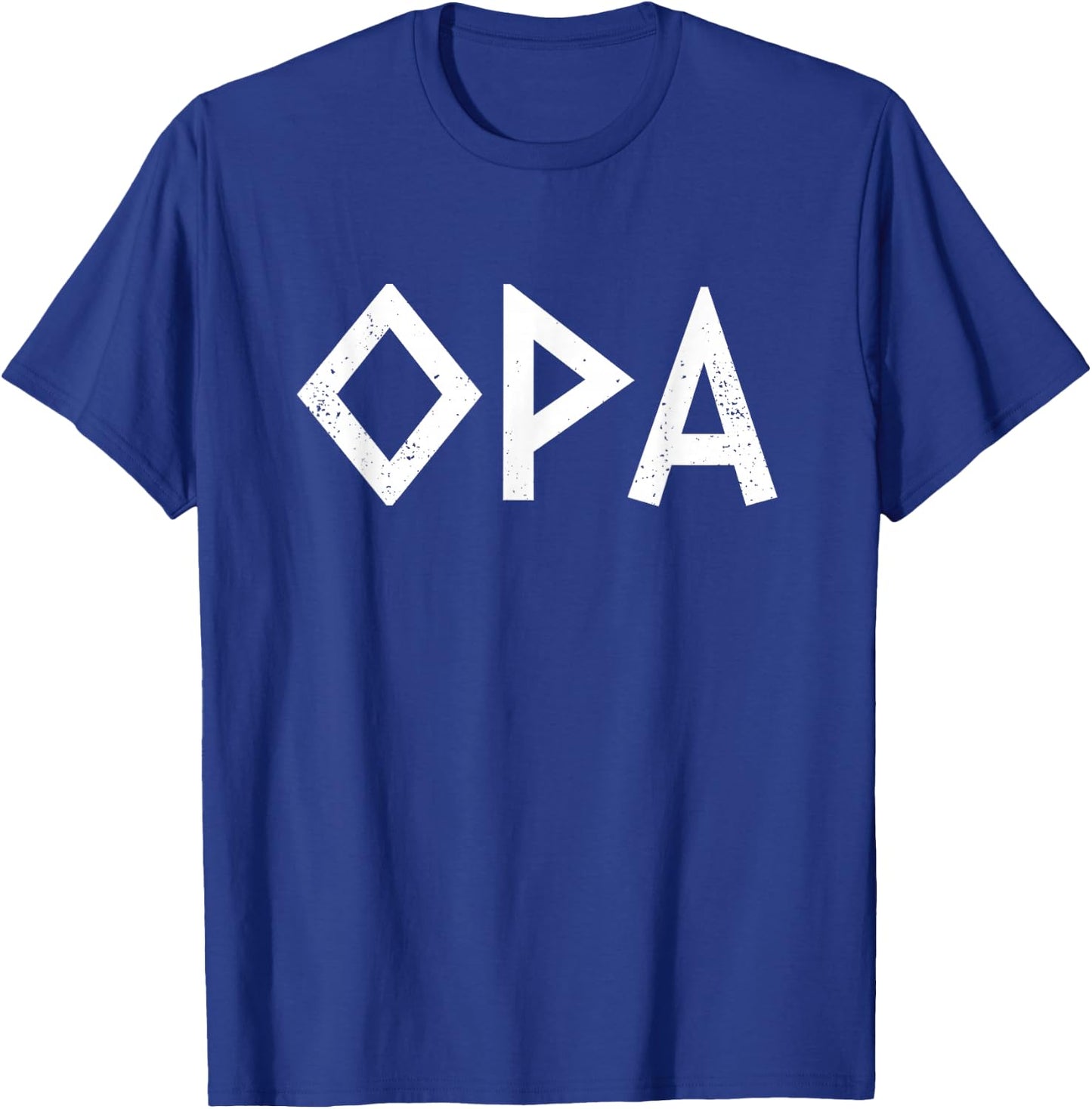 Opa Ancient Greek Pride Greek Flag Funny Greek Party Greece T-Shirt - T-Shirt | Royal
