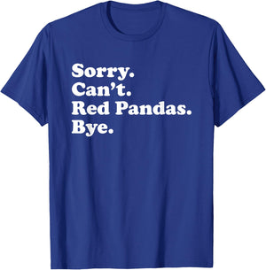 Funny Red Panda Gift Women Boys or Girls T-Shirt - T-Shirt | Royal