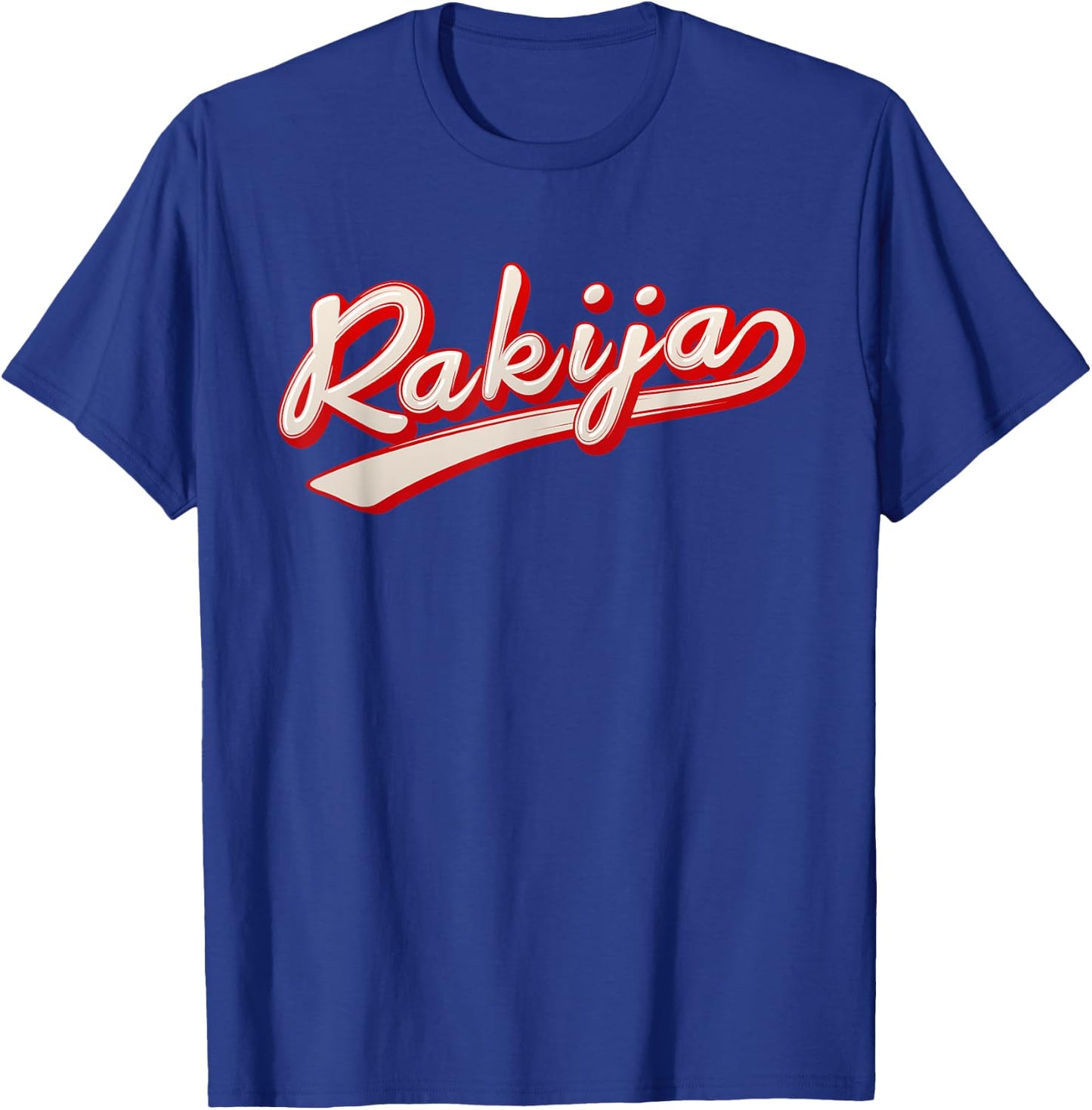 Serbian Croatian Traditional Drink Ex Yugoslavia Rakija T-Shirt - T-Shirt | Royal