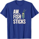 Mademark x SpongeBob SquarePants - Plankton - Aw, Fish Sticks T-Shirt - T-Shirt | Royal