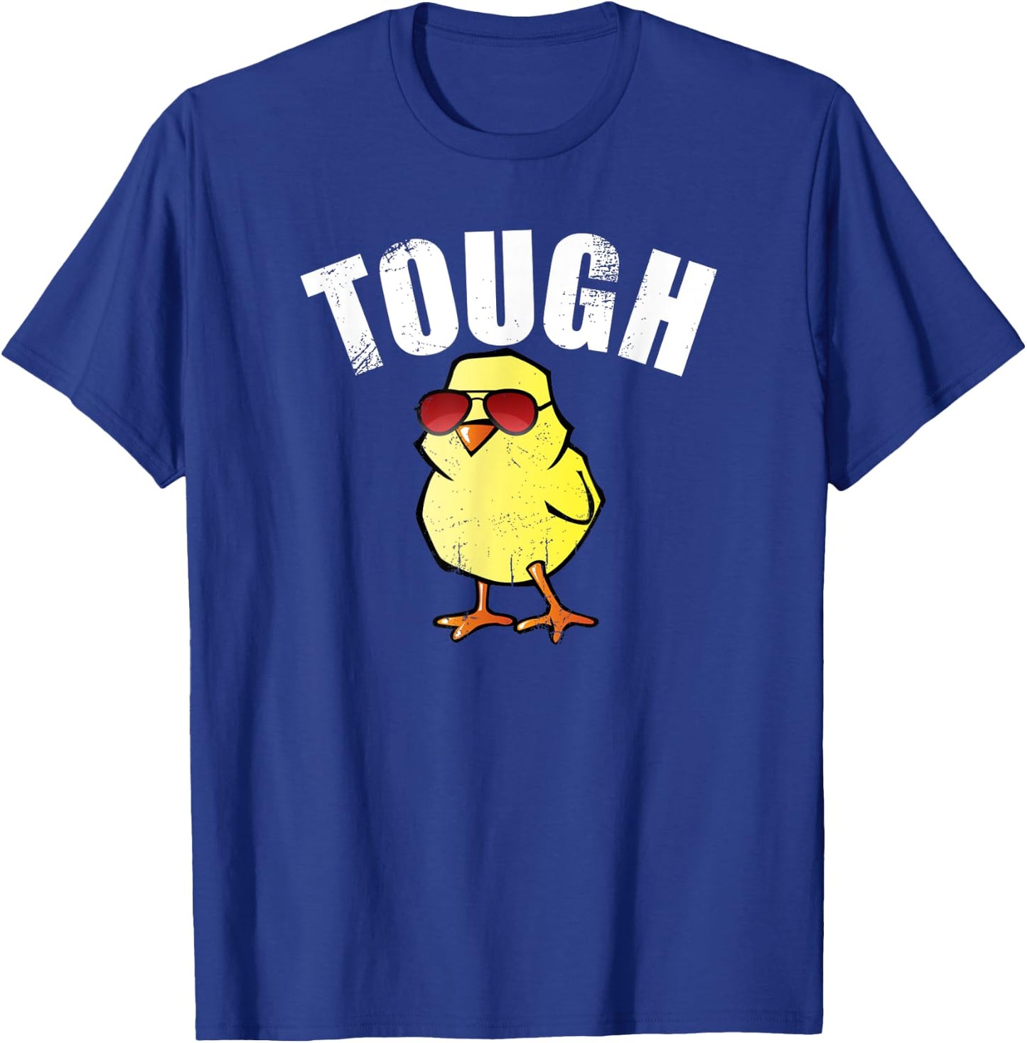 Cute Chick TOUGH CHICK Shirt Baby Chick Feminist Empower T-Shirt - T-Shirt | Royal
