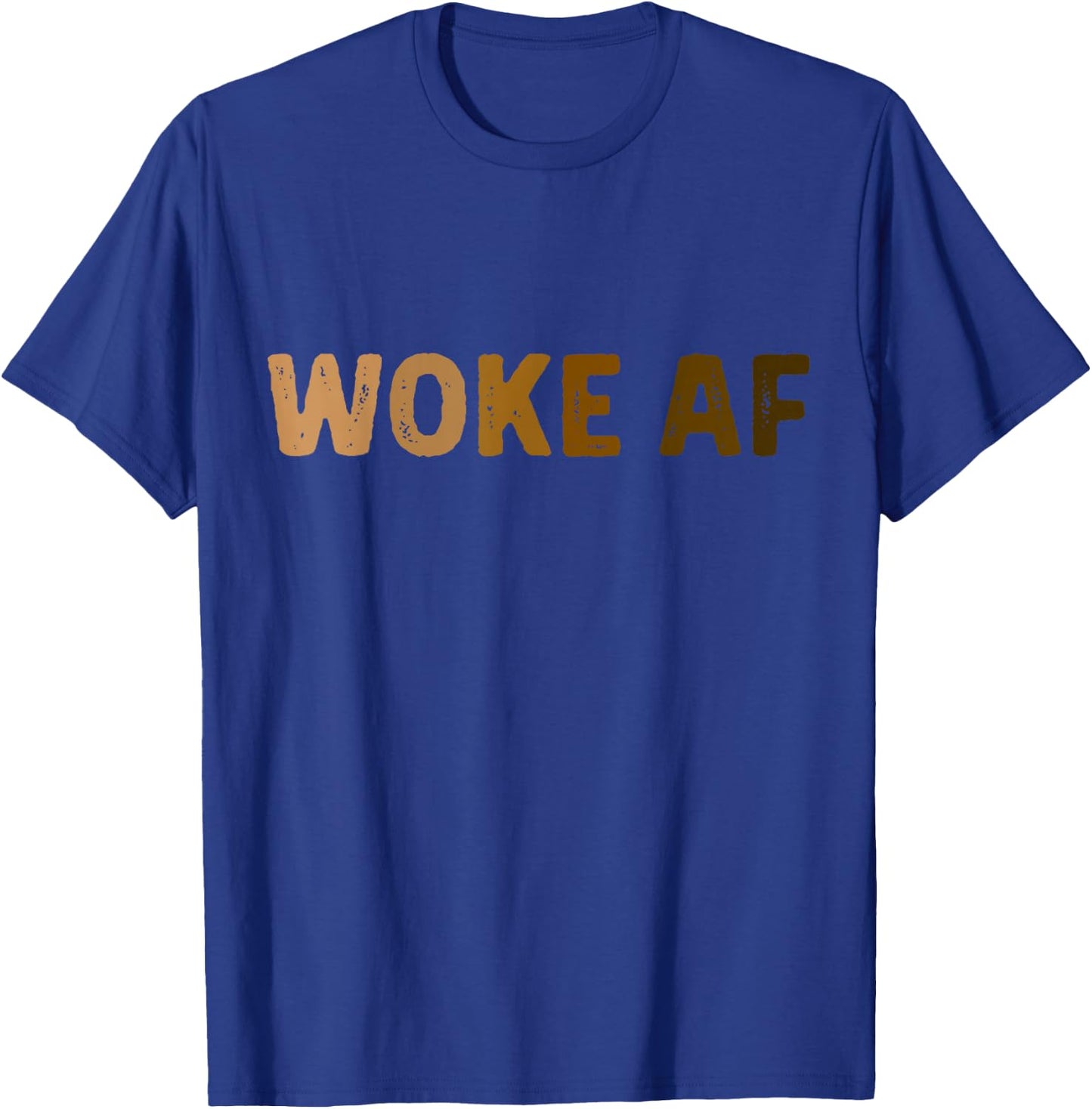 Woke AF Black Votes Matter John Lewis Trouble Melanin HBCU T-Shirt - T-Shirt | Royal