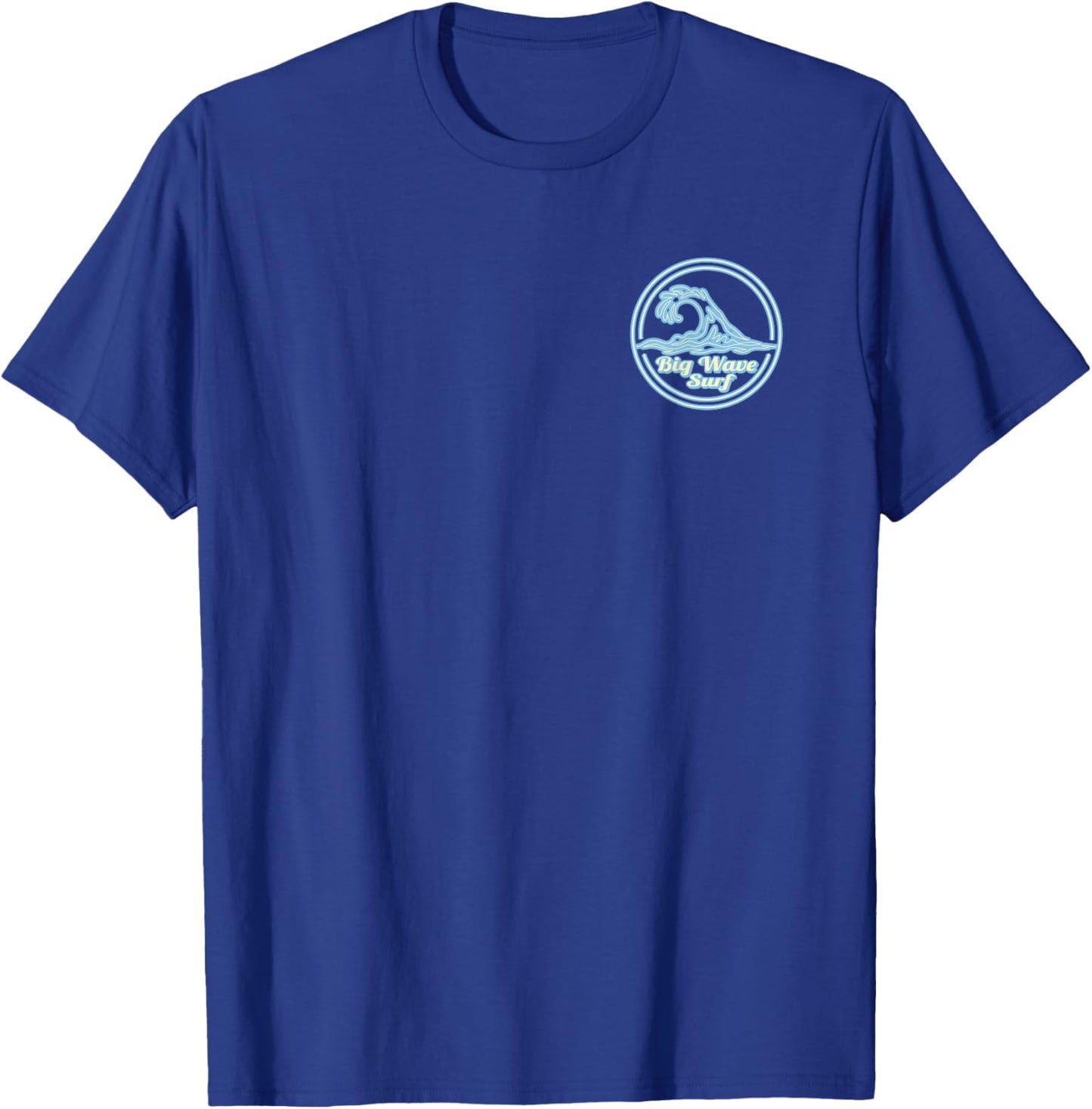 North Jetty Beach Big Wave Surf Club, surfing graphic T-Shirt - T-Shirt | Royal