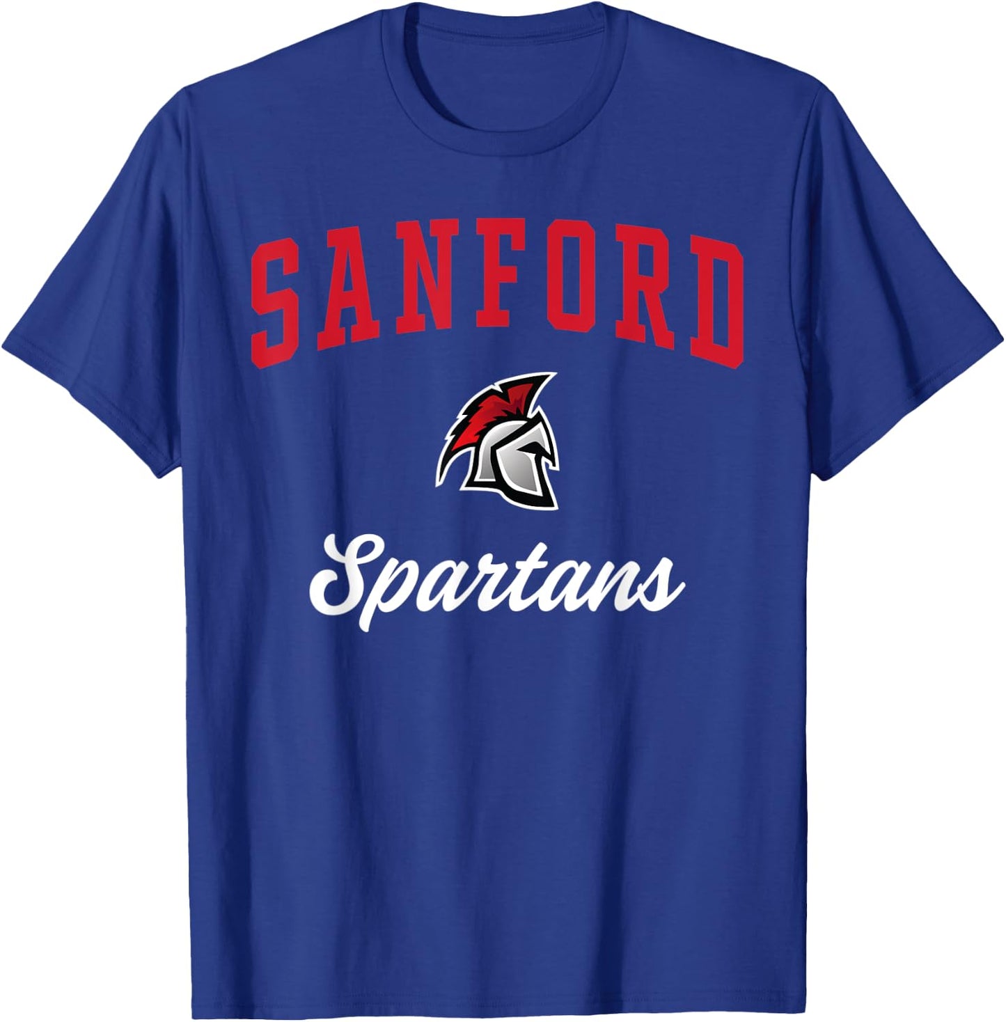 Sanford High School Spartans T-Shirt - T-Shirt | Royal