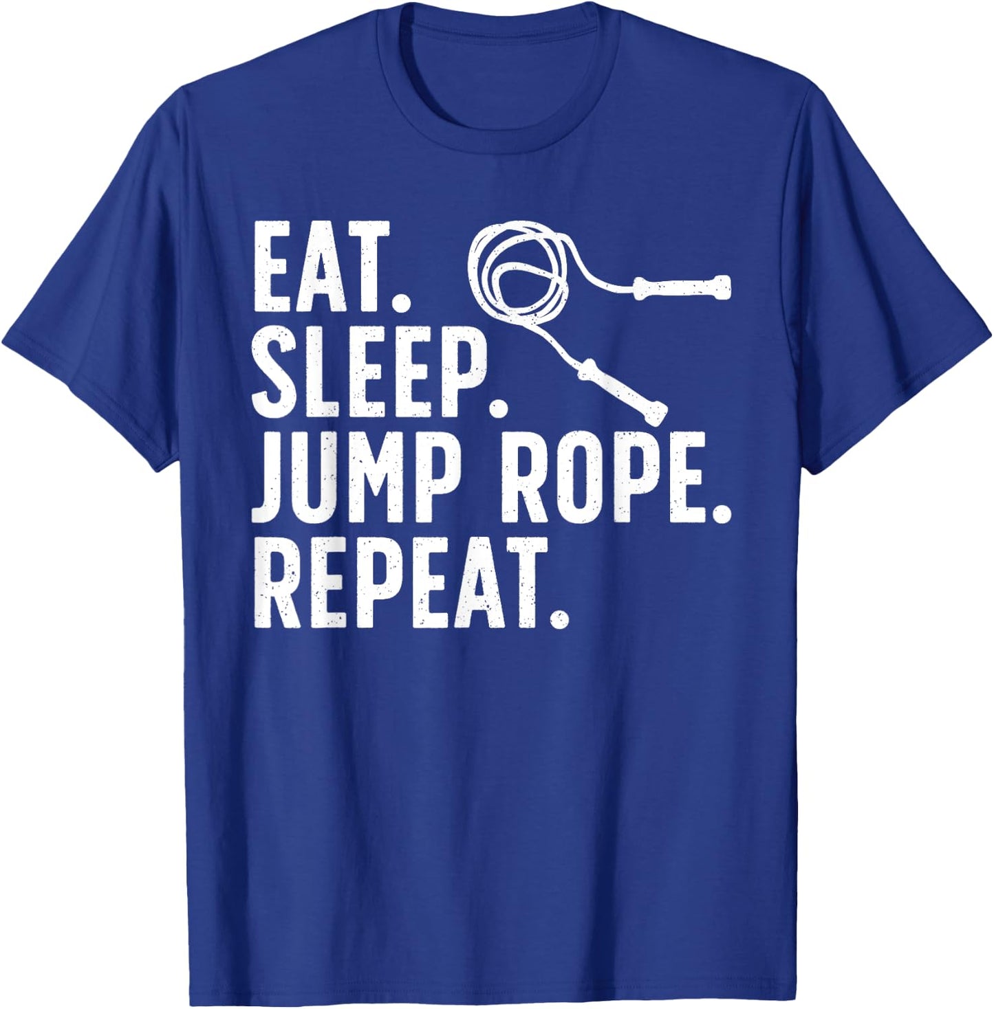 Funny Jump Rope Art Women Roping Jumping Rope Lovers T-Shirt - T-Shirt | Royal