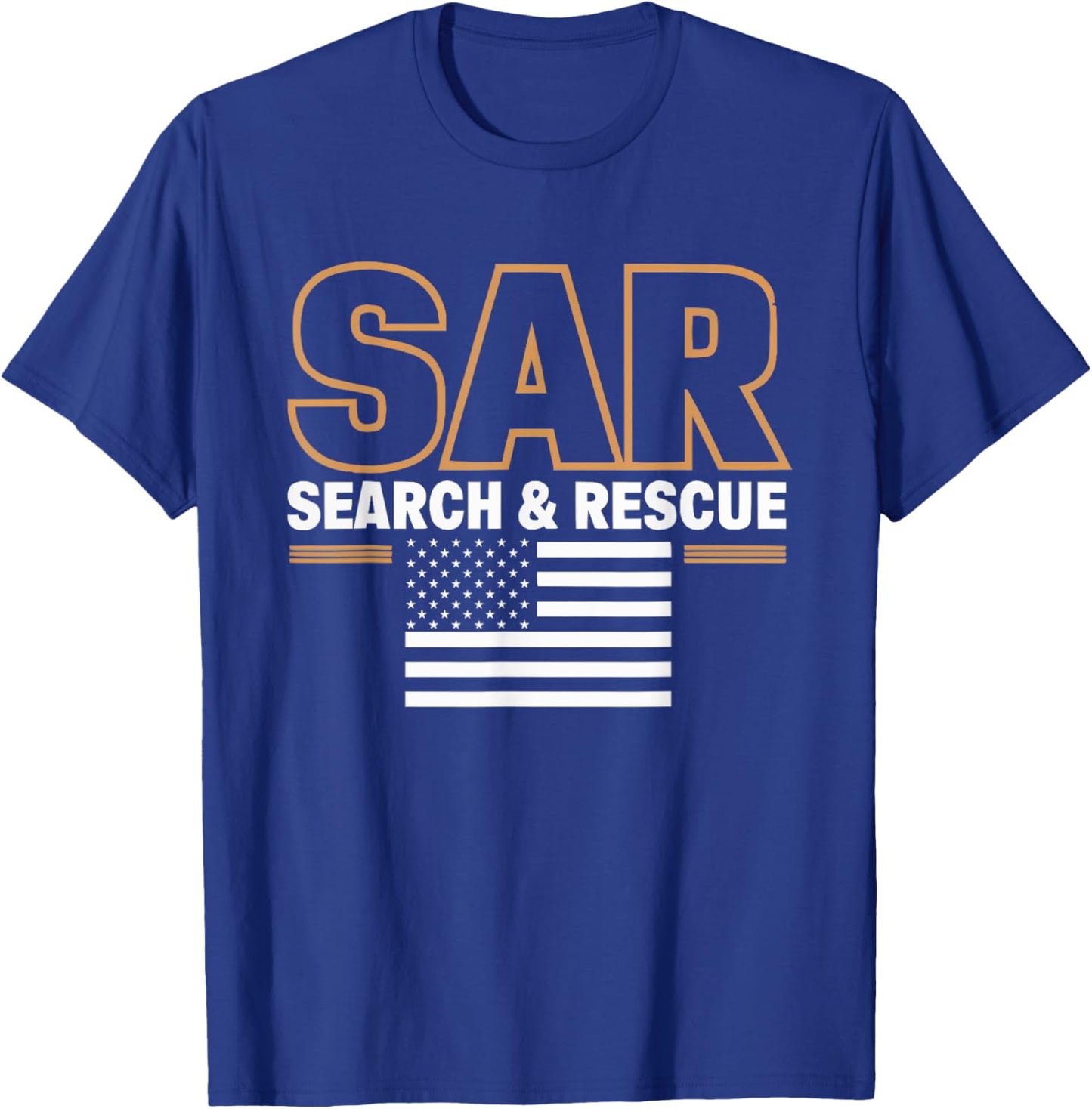 Search And Rescue Team SAR Emergency Response T-Shirt - T-Shirt | Royal