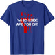 Red Fist Which Side Are You On? T-Shirt - T-Shirt | Royal