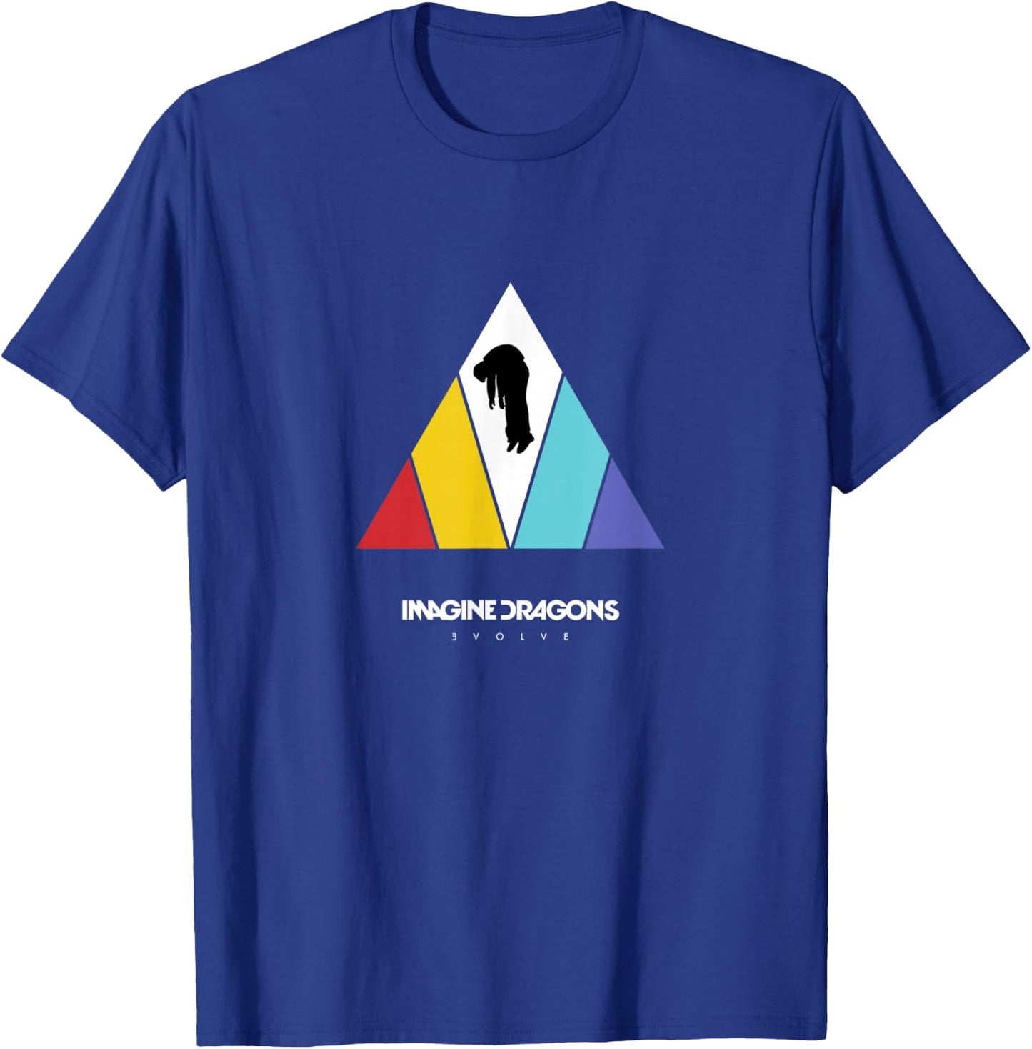 Imagine Dragons Triangle Logo Black T-Shirt - T-Shirt | Royal