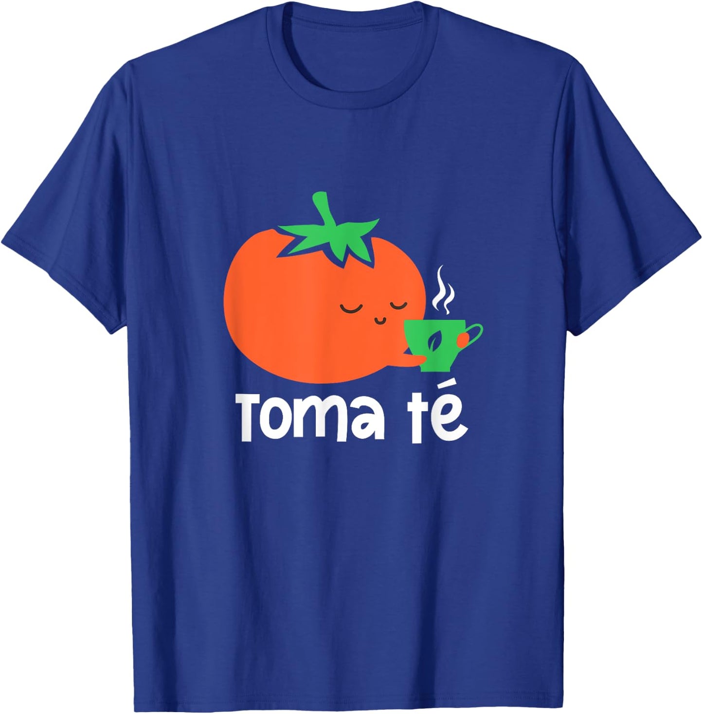 Tomato Funny Toma Te Tomato Lover Coffee Drinking Kawaii T-Shirt - T-Shirt | Royal