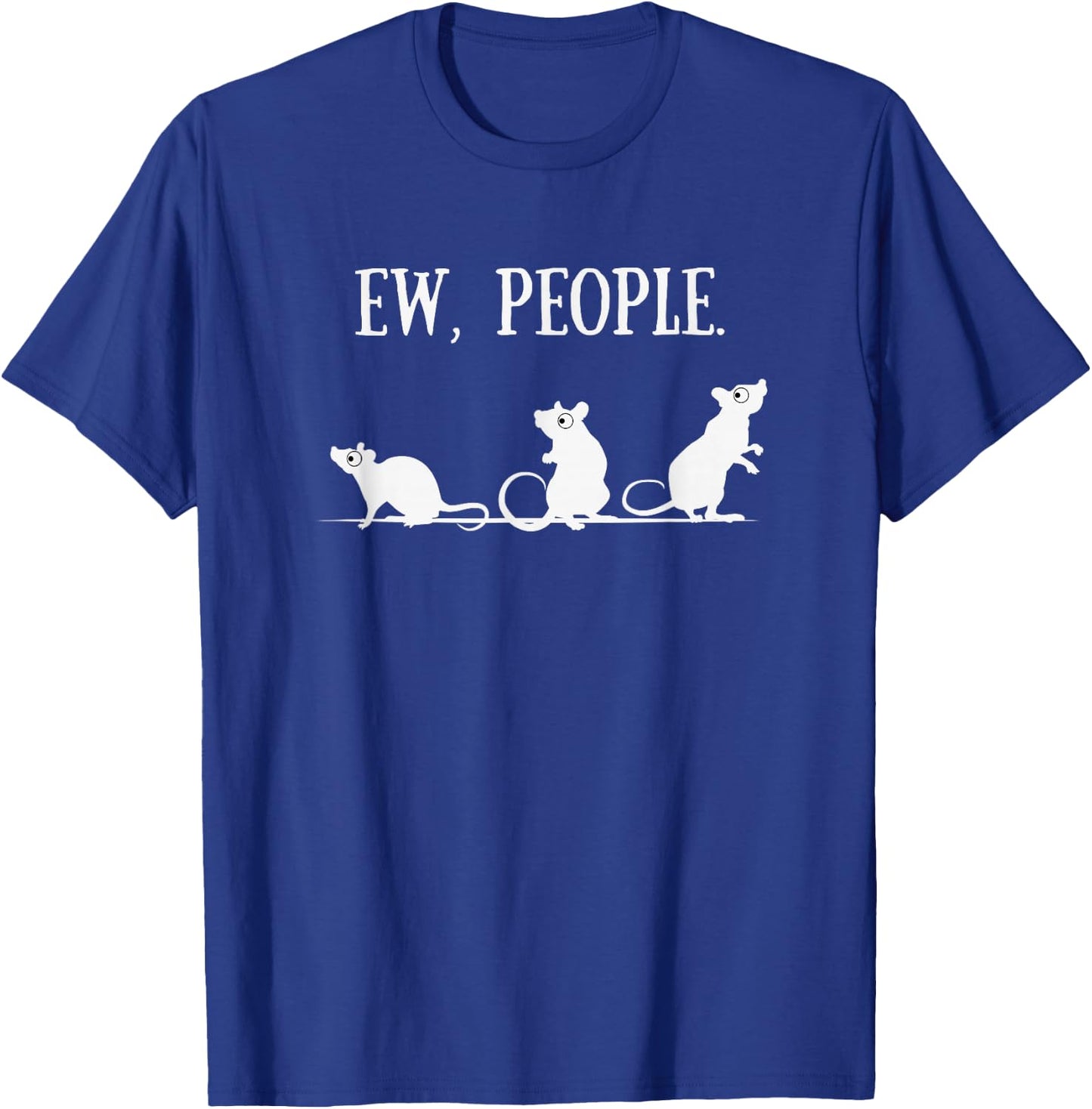 Rat Lovers Gift Shirt | Introverted Rat Gift Introverts T-Shirt - T-Shirt | Royal