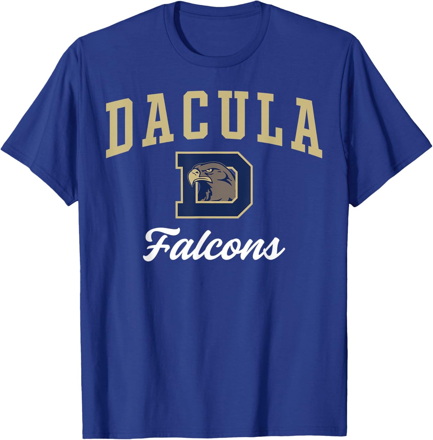 Dacula High School Falcons T-Shirt - T-Shirt | Royal